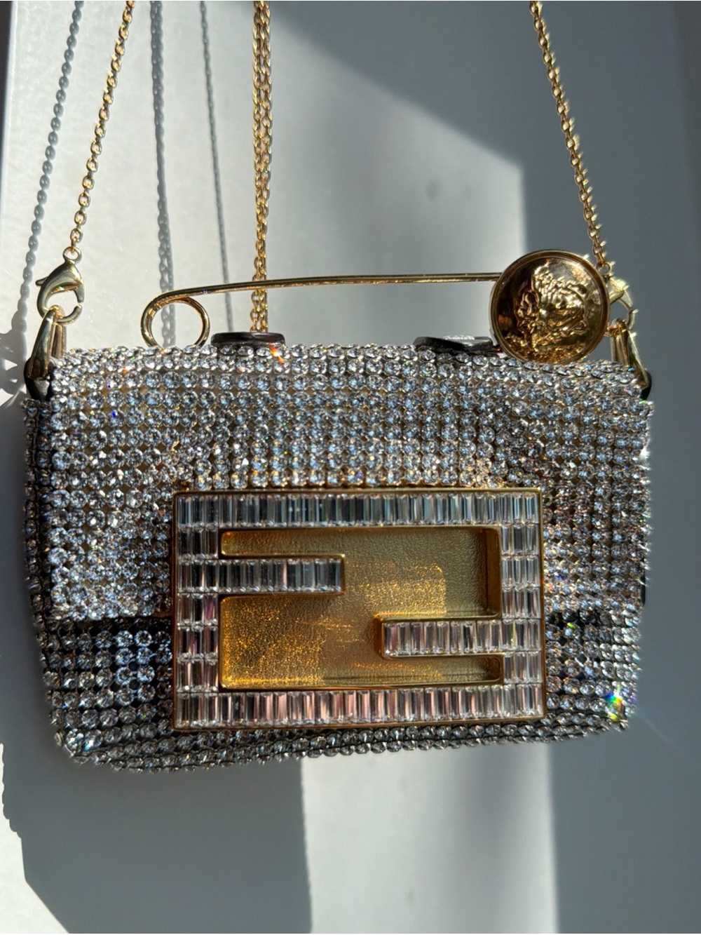 FENDI x VERSACE Fendace Baguette Bag Charm+Micro/Nano Bag RARE EXC Cnd
SOLD OUT